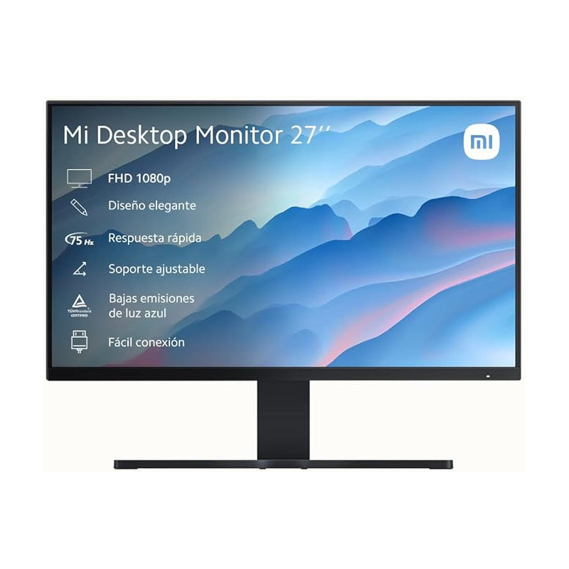 Ecran Xiaomi de PC 27 FHD 1080p - Noir