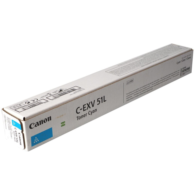 Canon C-EXV 51L Cyan - Toner Canon d'origine (0485C002AA) Canon