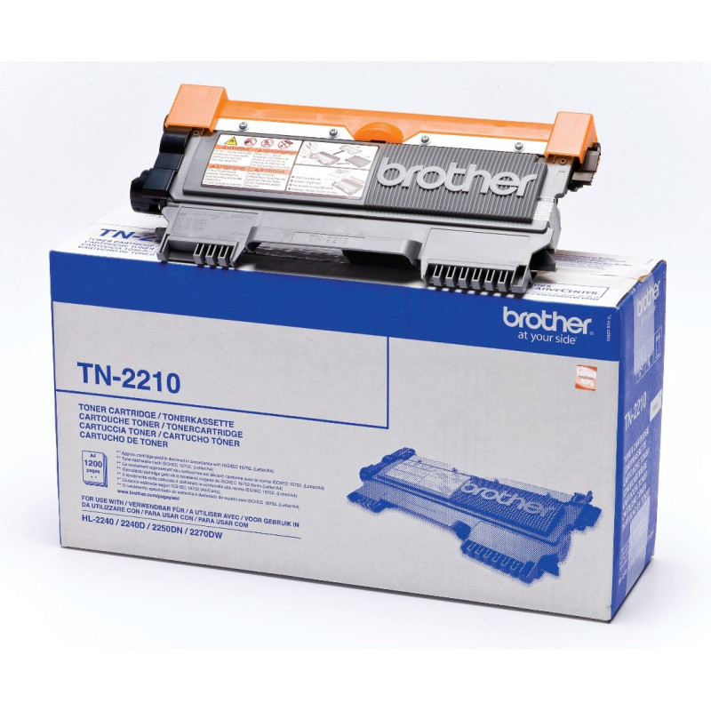 Brother TN-2210 Noir - Toner Brother d'origine (TN2210) Brother