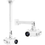 Support vidéo projecteur OMEGA fixation plafond acier Gris OMEGA