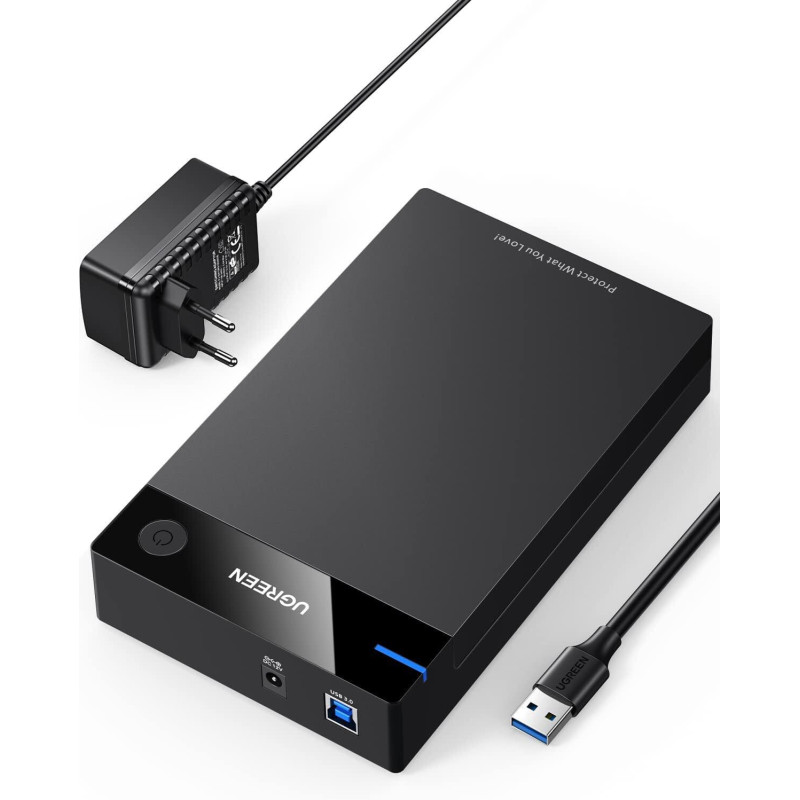 Boitier externe Ugreen USB 3.0 SATA 2.5 et 3.5 HDD/SSD (50422) UGREEN