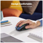 Souris sans fil Ugreen Design Ergonomique 2.4 - Blue (15064) UGREEN