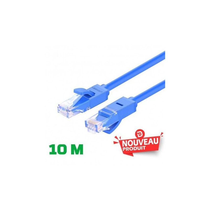 Câble Ugreen Ethernet CAT6 - 10 mètres (11205) UGREEN