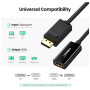 Câble Ugreen Displayport Male vers HDMI Female 4K 30HZ (40363) UGREEN