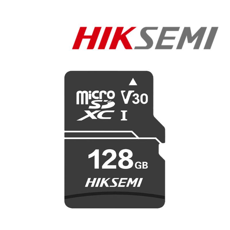 Carte mémoire Hiksemi Micro SD 128 Go CLASS 10 V30 (HSM-TF-C1-STD-128G) hiksemi