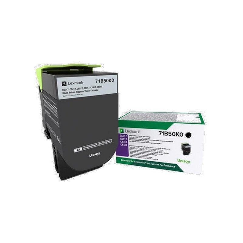 Toner noir Lexmark Standard CS/X317 (71B50K0) Lexmark