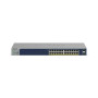 NETGEAR GS724TPv3 Géré L2 Gigabit Ethernet (10/100/1000) Connexion Ethernet, supportant l'alimentation via ce port (PoE) Gris NE