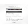 NETGEAR (GS108LP) Switch Ethernet PoE+ 8 Ports RJ45 Gigabit NETGEAR