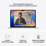Apple MacBook Air M4 13 pouces (2025) Lumière stellaire 16Go/256 Go (MW0Y3) apple
