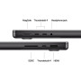 APPLE MacBook Pro 14 M4 512 GB Noir Sidéral QWERTY (MW2U3) apple