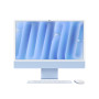 Apple iMac M4 (2024) 24″ 16 Go 256 Go Bleu (MWV13) apple