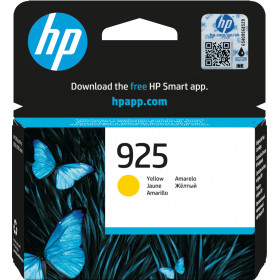 HP 925 Jaune - Cartouche d'encre HP d'origine (4K0V8PE) Hp