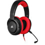 Casque Filaire Corsair Hs35 Rouge Switch CA-9011198-EU Corsair