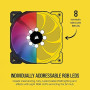 Corsair Ventilateur de Boitier SP140 RGB PRO Ref: CO-9050096-WW Corsair