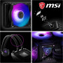 Watercooling pour processeur MSI MAG CORELIQUID 360R V2  (306-7ZW1C41-813) Msi