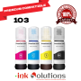 Pack bouteilles d'encre 103 Ecotank - Compatible GENERIC