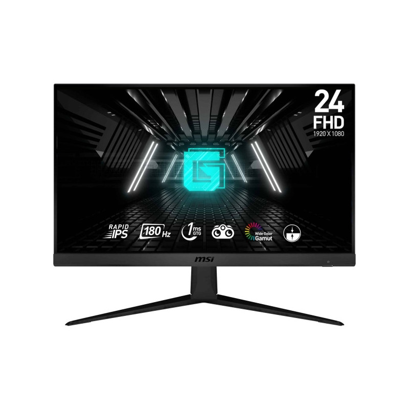 Moniteur MSI Ecran Pc Gaming Optix G2412F 24″ IPS 180Hz (4711377133074) Msi