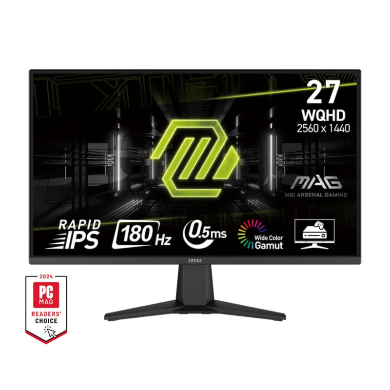 Moniteur Gamer MSI MAG 275QF 27″ 180Hz IPS 2K (4711377204897) Msi