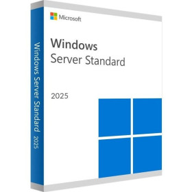 Microsoft Windows Server Standard 2025 64Bit - 1package DSP 16 cœurs - Français (EP2-25188) Microsoft