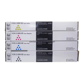 PACK TONER C-EXV 65 BK-C-M-Y (COMPATIBLE) GENERIC