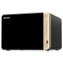 Serveur NAS QNAP TS-664-4G - 6 baies 4 Go de RAM Quad-Core Intel Celeron N5105/N5095 (sans disque dur) Qnap