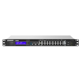 QNAP QGD-1602P-16 GO Géré L2 2.5G Ethernet (100/1000/2500) Connexion Ethernet, supportant l'alimentation via ce port (PoE) Qnap