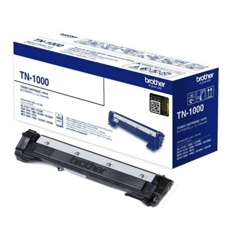Brother TN-1000 Black Toner Original Brother