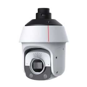 Caméra dôme AI PTZ avec interphone 1T 5MP IR/White-Light (HWT-D6550-10-Z33-SV) Holowits