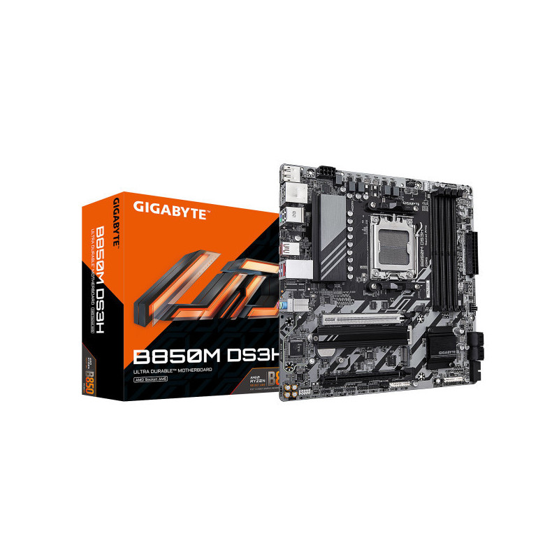 Carte Mere Gigabyte B850M DS3H(4719331866518) Gigabyte
