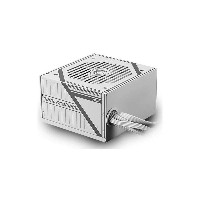 Alimentation Pc MSI MAG A650BNL 80PLUS Bronze 650W Blanc Msi