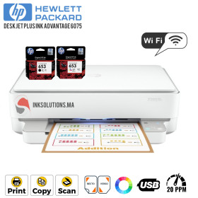 Imprimante multifonction Jet d’encre HP DeskJet Plus Ink Advantage 607