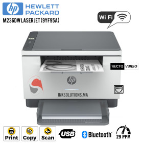 Imprimante Multifonction Laser Monochrome HP M236dw LaserJet (9YF95A)