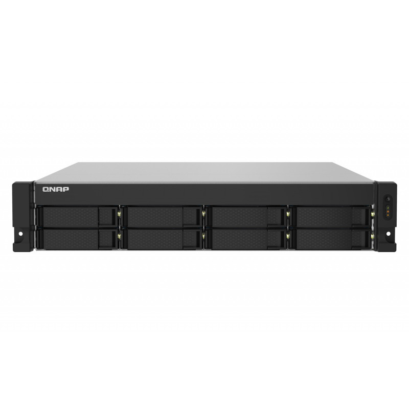 QNAP TS-832PXU NAS Rack (2 U) Annapurna Labs AL324 4 Go DDR4 0 To QNAP Turbo System Aluminium, Noir Qnap
