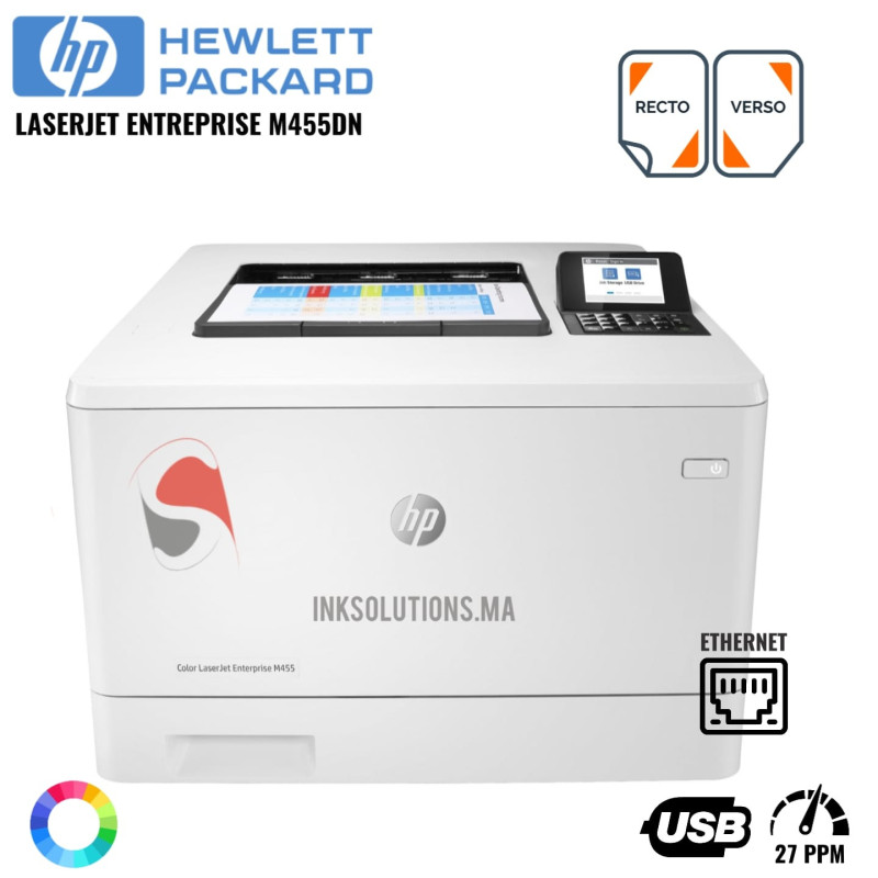 Imprimante Laser Couleur HP LaserJet Enterprise M455dn (3PZ95A) Hp