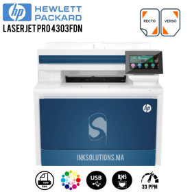 Imprimante Multifonction Laser Couleur HP LaserJet Pro MFP 4303fdn (5HH66A) Imprimante Multifonction Laser Couleur HP LaserJet Pro MFP 4303fdn (5HH66A) Hp