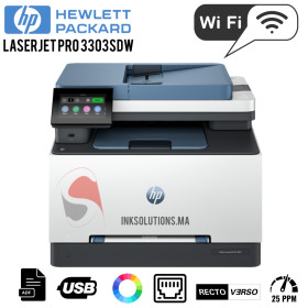 Imprimante Multifonction Laser Couleur HP LaserJet Pro 3303sdw (499M6A) Hp