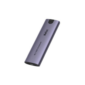 Netac External M.2 NVMe Enclosure / Caddy, USB 3.1 Gen2 Type-C Connection, USB A+C to USB-C Cable Inc. Netac