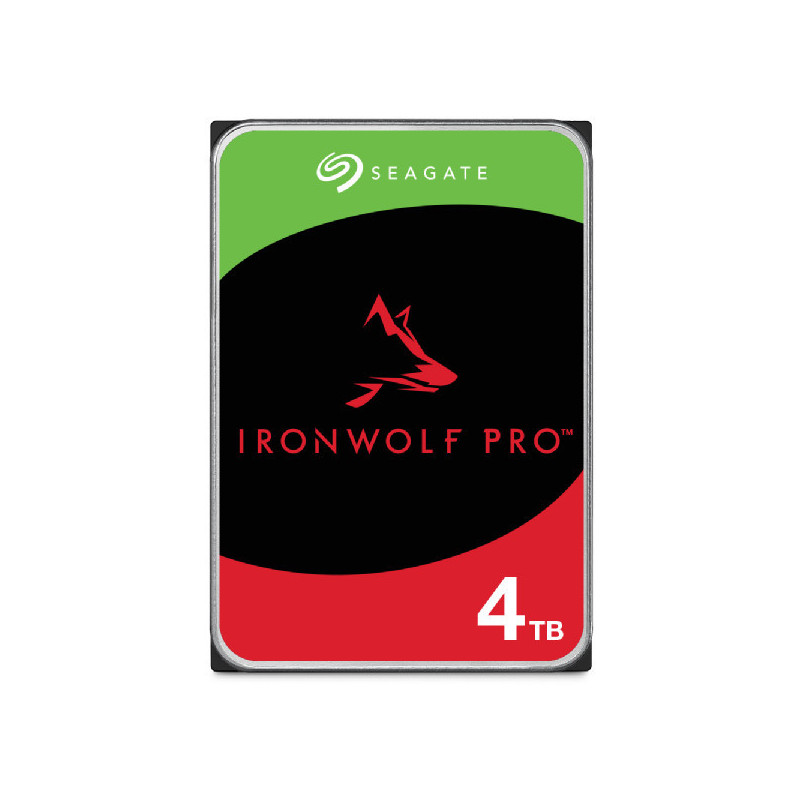 Seagate IronWolf Pro ST4000NT001 disque dur 3.5 4 To 4 TB, SATA 6Gb/s, 26.11 x 101.85 x 146.99 mm, 650 g (ST4000NT001) SEGATE