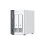 QNAP TS-216G serveur de stockage NAS Tower Cortex-A Cortex-A55 4 Go HDD Blanc Qnap