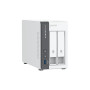 QNAP TS-216G serveur de stockage NAS Tower Cortex-A Cortex-A55 4 Go HDD Blanc Qnap