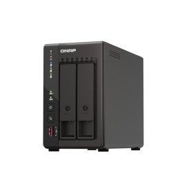 QNAP TS-253E NAS Tower Ethernet/LAN Noir J6412 (TS-253E-8G) Qnap