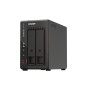 QNAP TS-253E NAS Tower Ethernet/LAN Noir J6412 (TS-253E-8G) Qnap