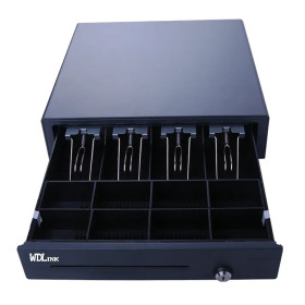 Tiroir Caisse Automatique Métallique avec Serrure WD0408 WDLink