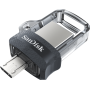 Clé USB SanDisk Ultra m3.0 double connectique micro-USB et USB 3.0 - 32 Go (SDDD3-032G-G46) Sandisk