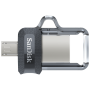 Clé USB SanDisk Ultra m3.0 double connectique micro-USB et USB 3.0 - 32 Go (SDDD3-032G-G46) Sandisk
