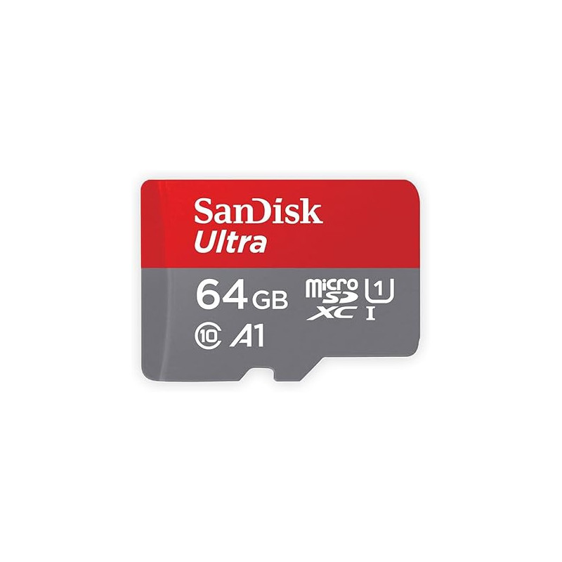 SDSQUAB-064G-GN6MN- 64Gb Sandisk Ultra MicroSDXC Class 10 Card Sandisk