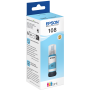 Bouteille d'encre Epson EcoTank Epson 108 Cyan clair d'origine (C13T09C54A) EPSON
