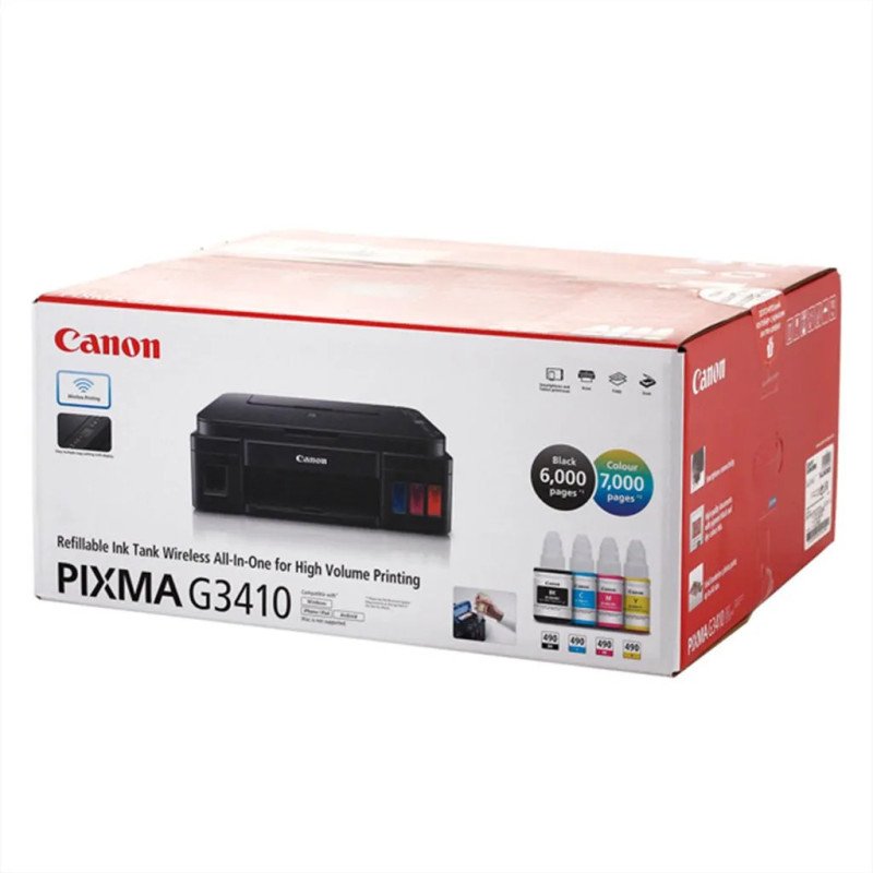 Canon Imprimante PIXMA G3411 à réservoir - Fourniture de bureau