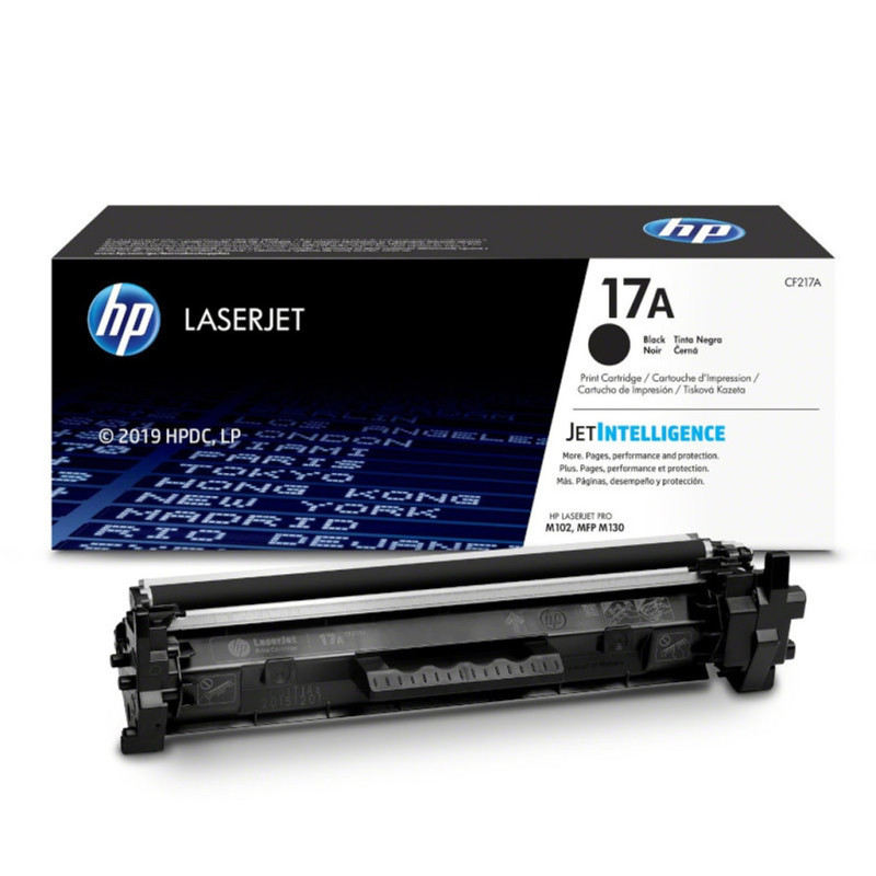 Toner LaserJet d'origine HP 17A Noir (CF217A)
