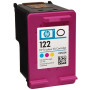 Cartouche HP 122 trois couleurs d'encre d'origine (CH562HE)